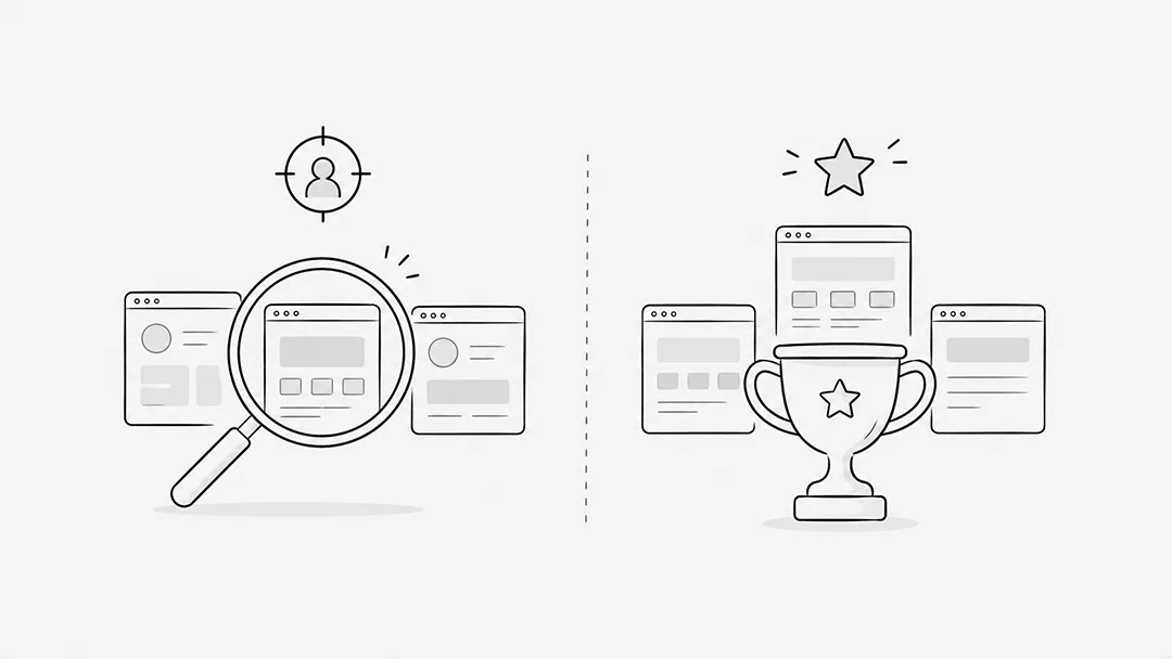 تفاوت تحلیل رقبا و بنچمارکینگ چیست؟ آنچه طراح UX باید بداند